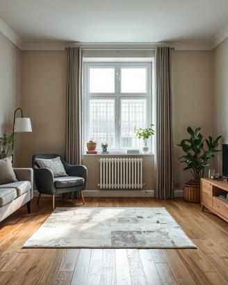 Bilocale arredato con balcone a 680 spese incluse