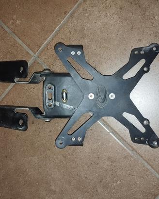 Porta targa,frecce e luce targa monster