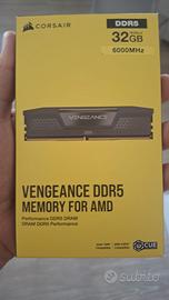 Ram ddr5 32 gb corsair 6000 mhz