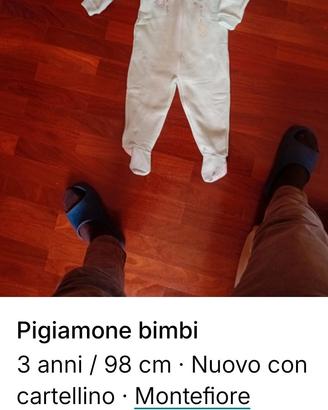 pigiamone bimbi 