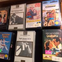 Videocassette originali alcune ancora sigillate