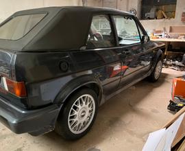 Golf cabrio Karmann, cerchi bbs, carburatore weber