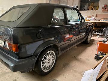 Golf cabrio Karmann, cerchi bbs, carburatore weber