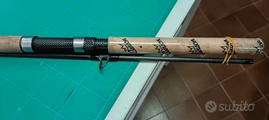 canna pesca spinning carbonio Azzard spin Carson