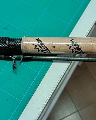 canna pesca spinning carbonio Azzard spin Carson