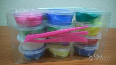 Plastilina, argilla polimerica per bambini 12 colo