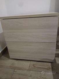 Letto Matrimoniale + Comodino Moderno