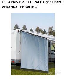 2 teli laterale per tendalino camper 