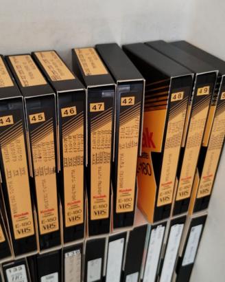 VHS  registrazione anni 1985