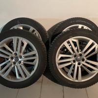 Cerchi Audi Q5 Michelin alpin latitude 255/45 R20