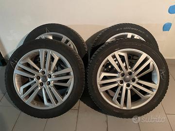 Cerchi Audi Q5 Michelin alpin latitude 255/45 R20