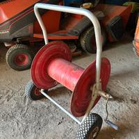 Carrello porta gomma giardino