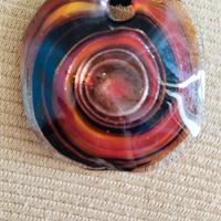 ciondolo vetro di murano