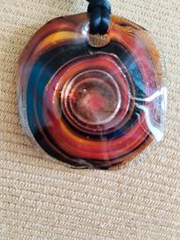 ciondolo vetro di murano