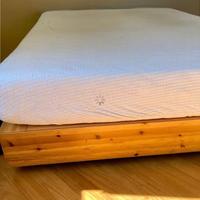 Struttura letto Ikea + materasso memory