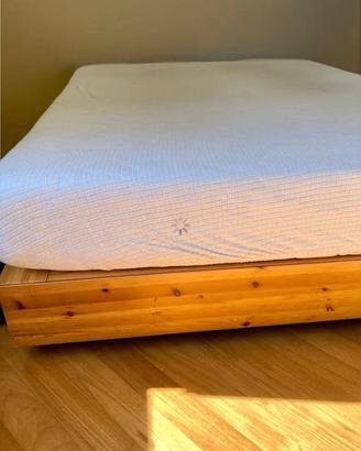 Struttura letto Ikea + materasso memory