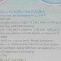 riscaldatore per piscina Bestway 