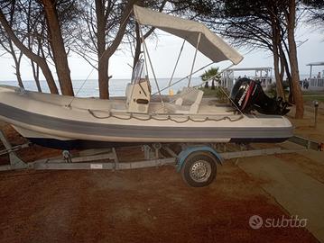 gommone g48 5 metri  con  mercury 40 cv 4 t