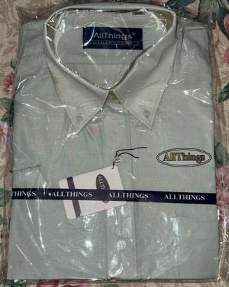 Camicia Uomo AllThings Nuova Verde Salvia         