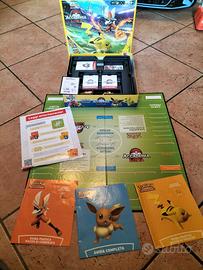 gioco Pokemon lotta accademia con raccoglitore e c
