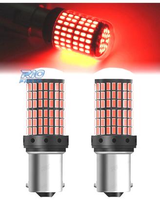 LED LAMPADINE BA15S CANBUS ROSSE