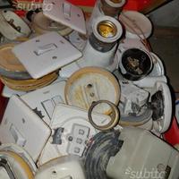 Materiale elettrico vintage funzionante