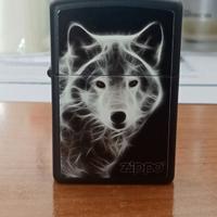 ZIPPO -TRON "white" WOLF - 2011