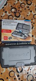 Set chiave a cricco 53 pezzi powerfix