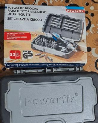 Set chiave a cricco 53 pezzi powerfix