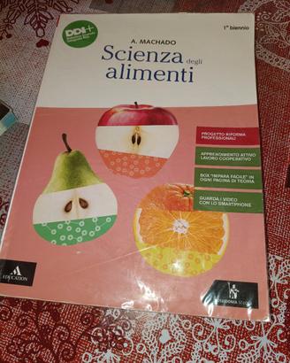 Libro per alberghiero Scienze degli alimenti 