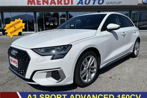 Audi A3 SPB 35 TFSI 150CV Sport Advanced PARI...