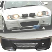 PARAURTI ANTERIORE BMW E46 M3 LOOK CSL SPLITTERS C