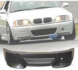 PARAURTI ANTERIORE BMW E46 M3 LOOK CSL SPLITTERS C