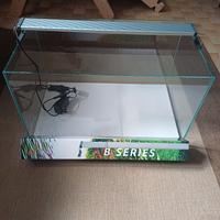 acquario extrachiaro 80 litri con plafoniera led
