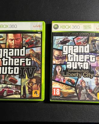 GTA IV + DLC xbox 360