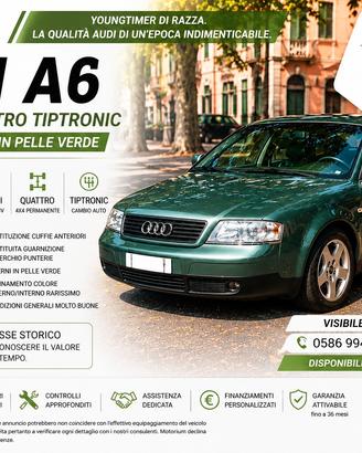 AUDI A6 2.5 V6 TDI QUATTRO TIPTRONIC ASI CRS • Int