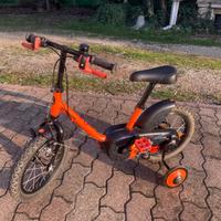 Bici bambino bambina decathlon btwin 14” rotelle