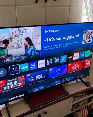 Smart TV 50" QLed Hisense 2024