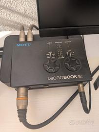 Scheda Audio MOTU Microbook Ilc - interfaccia USB 