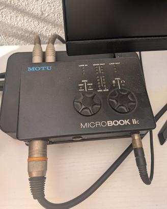Scheda Audio MOTU Microbook Ilc - interfaccia USB 
