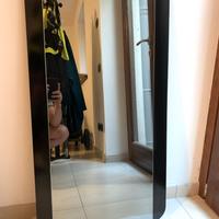 Specchio moderno nero smoked misure 100 X 55