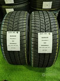2 GOMME 225 40 18 BARUM INV RIF2540