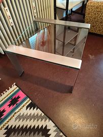 tavolino acciaio inox