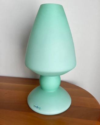 Lampada Murano Fungo 52cm VeArt Vintage VerdeMenta