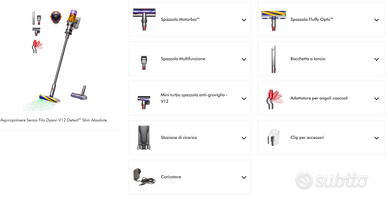 Dyson V12 Detect Slim Absolute