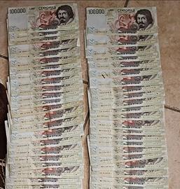 Banconota da 100000 lire