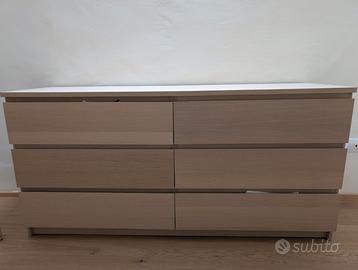 Cassettiera IKEA color legno naturale. PERFETTA!