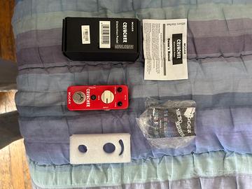 Crunch pedale effetto chitarra, mooer