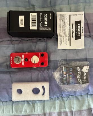 Crunch pedale effetto chitarra, mooer