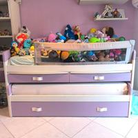 MOBILE LETTO CON SCRIVANIA